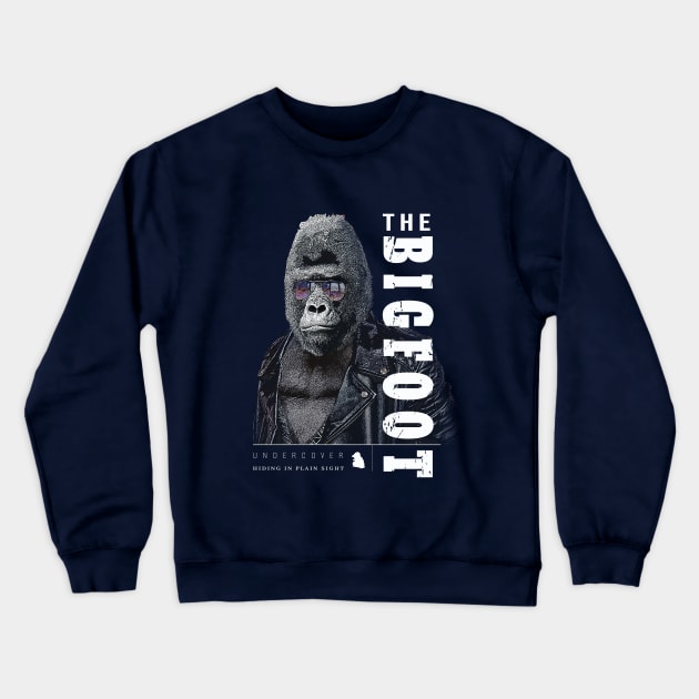 The Bigfoot Crewneck Sweatshirt by ArtOnTheRun